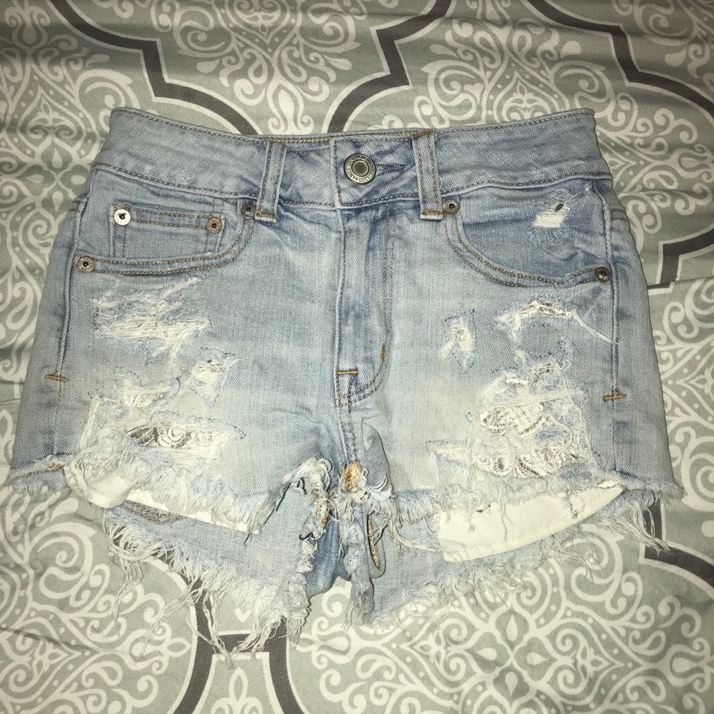 American eagle Jean shorts size-00